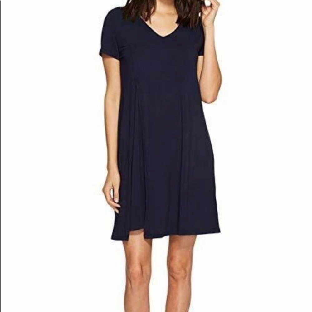 Mod o doc V Neck Short Sleeve T Shirt Dress XS